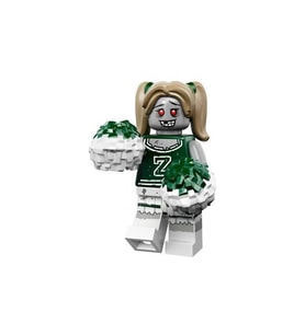Lego Minifigür 71010 - Seri 14 Monsters - Zombie Cheerleader