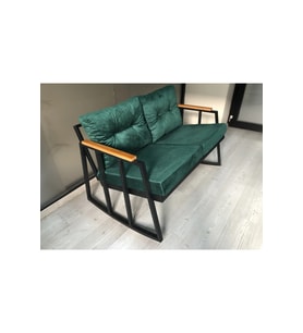2'li Sallanan Sandalye Tv Koltuğu Kafe-balkon-mutfak-berjer-ofis Sallanır Çiftli Koltuk