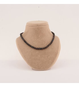Azurit Doğaltaş Kolye 6 mm, M055