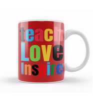 Teacher Gift Learning Inspire Science Student School Inspirational Kupa Bardak Porselen