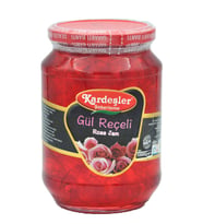 Kardeşler Gül Reçeli Cam Kavanoz 1000 G