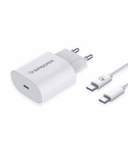 Sprange P-T18 25W USB-C PD Şarj Adaptörü Type-C – Type-C Data & Şarj Kablo