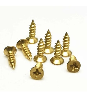 Klips, Menteşe, Ayak, Ağaç, Sunta Vidası 2,2x6,5mm - Sarı 1000 Adet