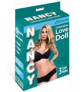 Nancy Love Doll 3 İşlevli Şişme Bebek