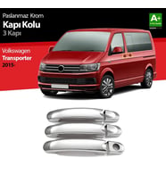 Drs Tuning T6 Uyumlu Transporter Krom Kapı Kolu 3 Kapı 2015 Üzeri
