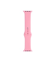 Lexroo Watch 7 41mm Band Serisi Klasik Kordon Silikon Strap Kayış - Pembe