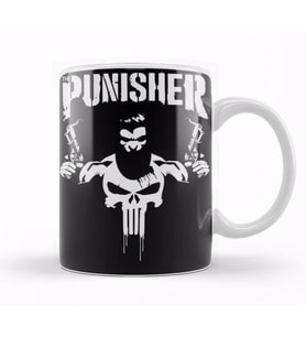 The  Punisher Kupa Bardak Porselen