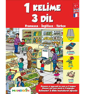 1 Kelime 3 Dil  Fransızca - İngilizce - Türkçe / Kolektif