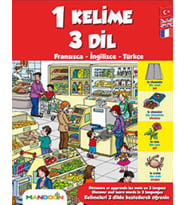 1 Kelime 3 Dil  Fransızca - İngilizce - Türkçe / Kolektif