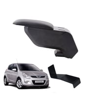 Hyundai i20 2008 Delmesiz Çelik Ayaklı Siyah Kolçak Kol Dayama