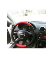 Uyumlu Audi A3 Çift Renk Deri Direksiyon Kılıfı