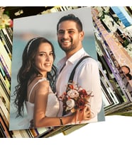 25 Adet Fotoğraf Baskı 10x15 (Banyolu Sistem Solmaz Baskı- FUJİFİLM KART )