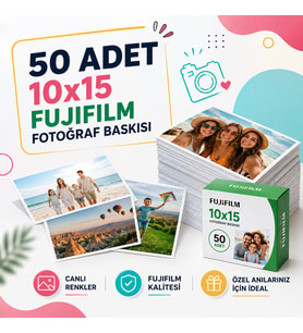 50 adet 10x15 resim+10x15 albüm hediyeli 100 lük