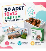 50 adet 10x15 resim+10x15 albüm hediyeli 100 lük