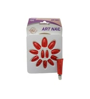 Dvl Takma Tırnak Fd-64 - Kırmızı