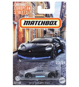 Matchbox European Streets - 2018 Bugatti Divo (1/64)