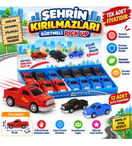 URT004-08 BY ŞEHRİN KIRILMAZLARI SÜRMELİ PİCK UP (adet fiyatıdır)