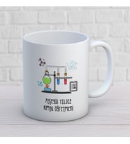 Kişiye Özel Meslek Kimya Öğretmeni Hediyelik Kupa Bardak