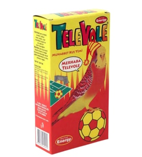 TELEVOLE Muhabbet Kuşu Yemi / GS 300 gr x 20 Paket