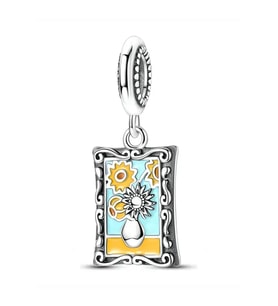 Van Gogh Ayçiçekleri Tablosu Sallantılı Charm