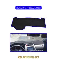 HONDA CITY 2002-2007TORPİDO KORUMA HALISI MAVİ KENAR