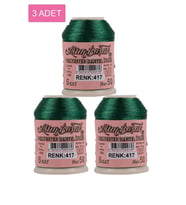 3 Adet Altınbaşak Oya ve Dantel İpi 20 gr - Royaleks - No: 417