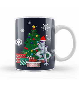 Frieza Aroung The Christmas Tree Dragonball Z Kupa Bardak Porselen