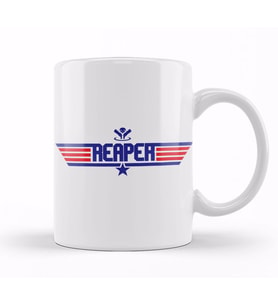 Topgun Reaper Overwatch Kupa Bardak Porselen