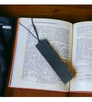 Deri Kitap Ayracı, Mavi