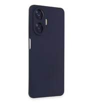Realme C55 Kılıf Nano içi Kadife Silikon - Mor