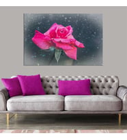 Miyrem Exclusive Serie" Çiçek Gül Kanvas Tablo