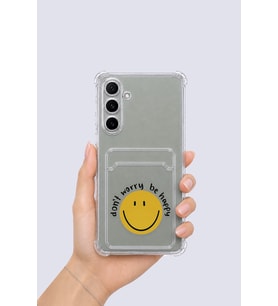 Samsung Galaxy A54 Kartlıklı Gülücük Desenli Kılıf - GLST3920-3411
