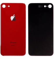 iPhone 8 Arka Kapak Cam (Kırmızı)