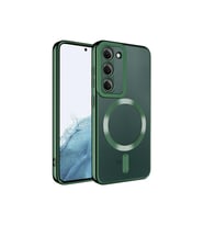 Samsung Galaxy S23 Uyumlu Kılıf M-safe Wireless Şarj Özellikli Zore Setro Silikon