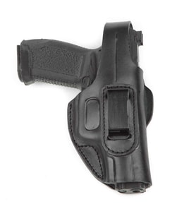 Wolf Holster Browning Deri Tabanca Kılıfı İç Dış Tam Siyah