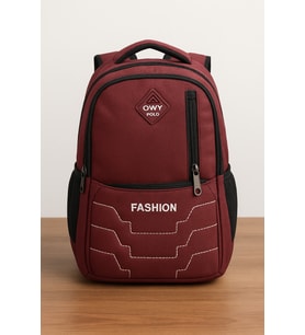 OWYON POLO FASHİON OKUL SIRT ÇANTASI (YENİ SEZON) (Kırmızı)