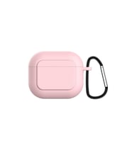 Apple Airpods 3. Nesil Uyumlu Kılıf Zore Airbag 23 Kılıf (Açık Pembe)