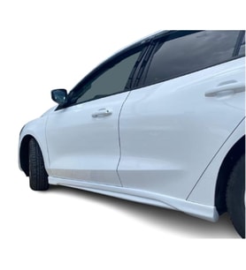 🚘 Ford Focus 4 Sedan Yan Marşpiyel (Plastik)  Sportif & Dayanıklı Yan Gövde Kaplama (Standart)