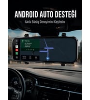 Dokunmatik Ayna Carplay Araç Kamera Ekranı Ön Arka Kayıt Destekli