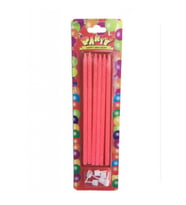 Mum simli 14cm pembe pk:6-