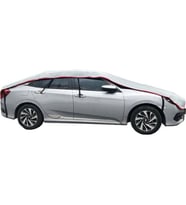 3 KATLI SADE ÜST ARABA DOLU BRANDASI SUV SEDAN HATCHBACK VE STATİON WAGON UYUMLU DOLU & GÜNEŞ KORUYUCU BRANDA