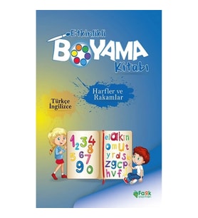 Etkinlikli Boyama Kitabı Harfler ve Rakamlar