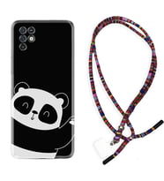 INFINIX Note 11 Pro Note 10 Hot 9 Play Kılıf Boyun Asklı Rasta Silikon Bay Bay Panda 1784