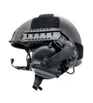 EARMOR M32X PLUS Kask Atış Kulaklığı Kulak Koruma Telsiz Yuvalı (Black) Siyah