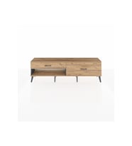 Arges TV Ünitesi 2 Çekmeceli  176x30x51 Antrasit-Çam