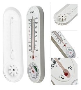 Powermaster PM-24665 Analog Sıcaklık Nem Ölçer Termometre duvar tipi