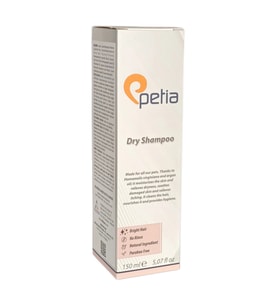 Petia Paw Dry Shampoo Doğal Kedi Ve Köpek Kuru Köpük Şampuanı 150 ml