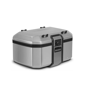Shad Motosiklet Çanta - Topcase - Tr-55 Motosiklet Metal Arka Çanta Titanyum