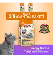 Gurme Yetişkin Kedi Maması 15 kg - 2 Adet