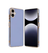 Samsung Galaxy A06 Kılıf Volet Silikon - Mavi